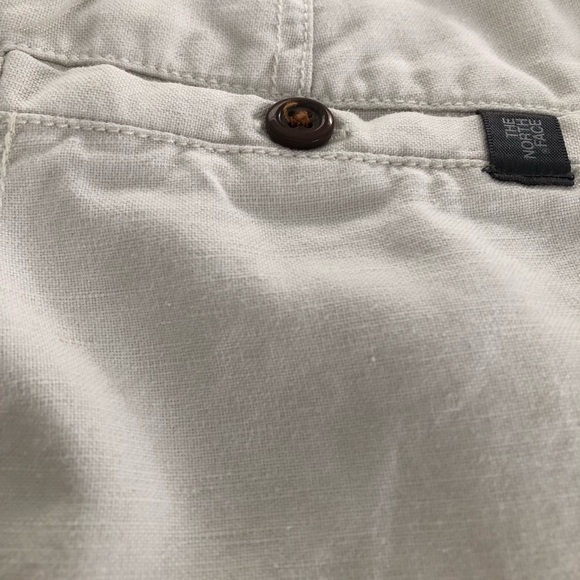 EUC Women’s North Face Cotton Drawstring with Button and Fly Closure Pants - Picture 4 of 15